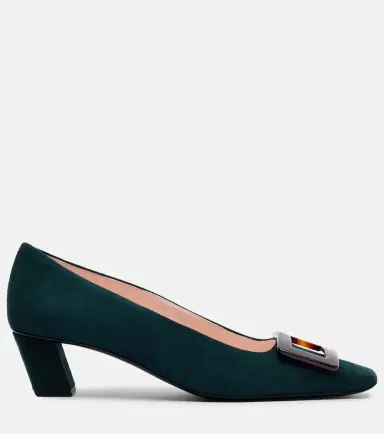 Roger Vivier Belle Vivier 45 suede pumps | Thumbnail 3