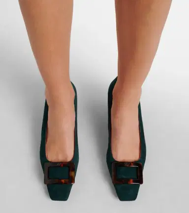 Roger Vivier Belle Vivier 45 suede pumps | Thumbnail 6