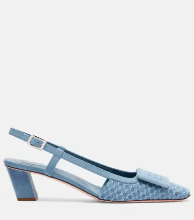Roger Vivier Belle Vivier 45 slingback pumps | Thumbnail 4 Roger Vivier Belle Vivier 45 slingback pumps | Thumbnail 4