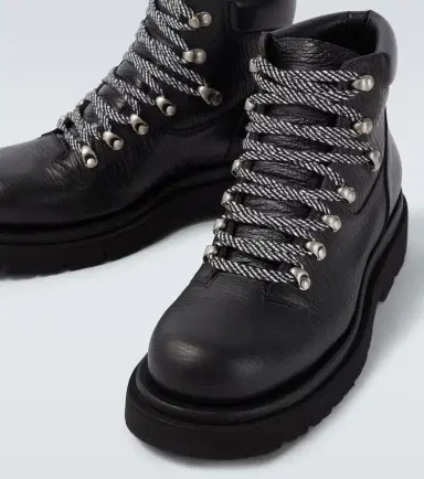 Bottega Veneta Lug leather lace-up boots | Thumbnail 6