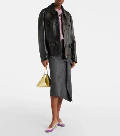 Roger Vivier Belle Vivier patent leather slingback pumps | Thumbnail 5