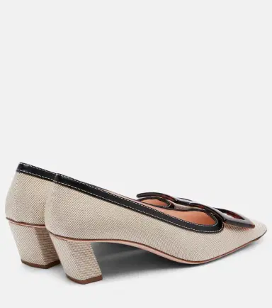 Roger Vivier Belle Vivier 45 canvas pumps | Thumbnail 4 Roger Vivier Belle Vivier 45 canvas pumps | Thumbnail 4