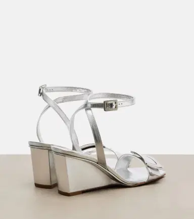 Roger Vivier Belle Vivier metallic leather sandals | Thumbnail 3 Roger Vivier Belle Vivier metallic leather sandals | Thumbnail 3