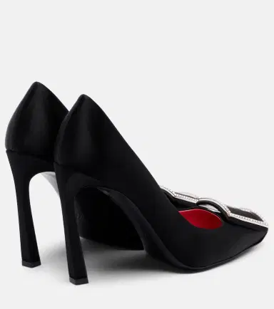 Roger Vivier Trumpette 100 satin pumps | Thumbnail 2
