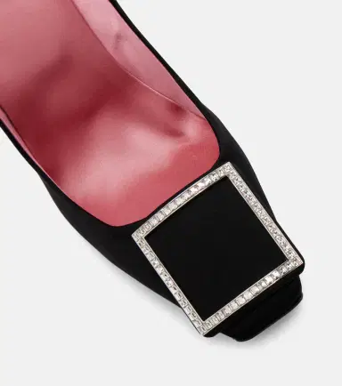 Roger Vivier Trumpette 100 satin pumps | Thumbnail 3