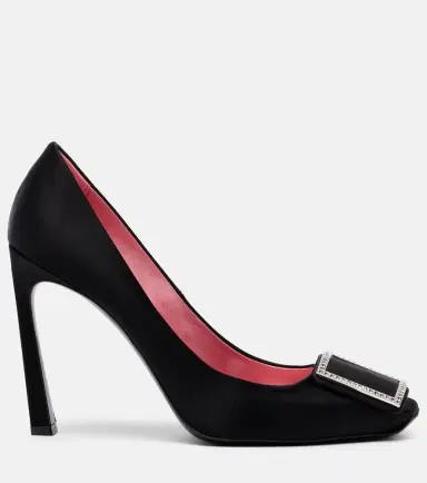 Roger Vivier Trumpette 100 satin pumps | Thumbnail 4