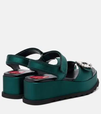 Roger Vivier Slidy Viv' leather platform sandals | Thumbnail 3 Roger Vivier Slidy Viv' leather platform sandals | Thumbnail 3