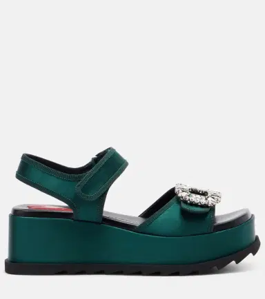 Roger Vivier Slidy Viv' leather platform sandals | Thumbnail 4 Roger Vivier Slidy Viv' leather platform sandals | Thumbnail 4