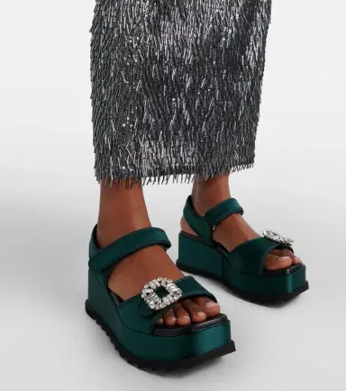 Roger Vivier Slidy Viv' leather platform sandals | Thumbnail 6 Roger Vivier Slidy Viv' leather platform sandals | Thumbnail 6