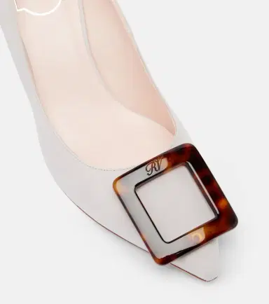 Roger Vivier Viv' in The City suede pumps | Thumbnail 3