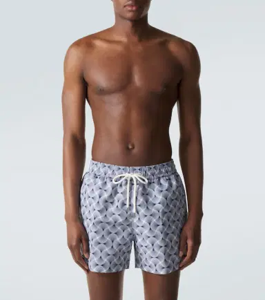 Frescobol Carioca Rio printed swim trunks | Thumbnail 4