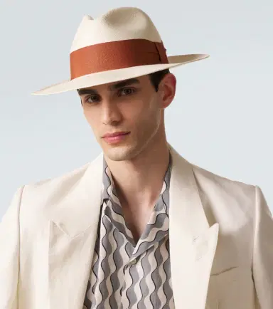 Frescobol Carioca Rafael straw fedora | Thumbnail 4