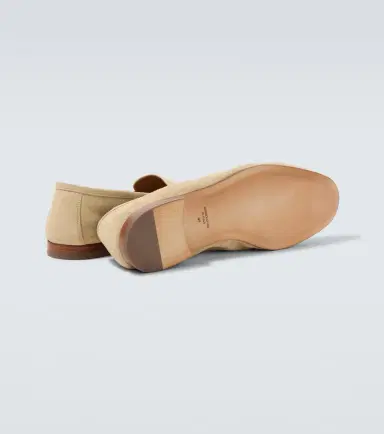 Frescobol Carioca Leme suede penny loafers | Thumbnail 4