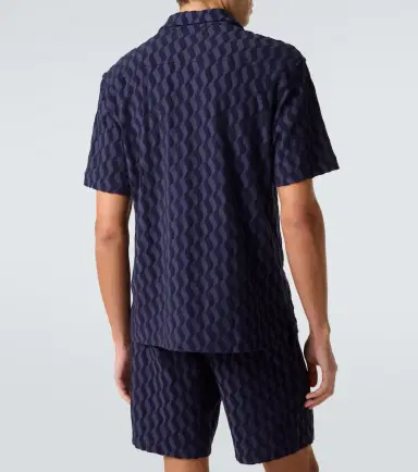 Frescobol Carioca Roberto cotton-blend terry cuban shirt | Thumbnail 3 Frescobol Carioca Roberto cotton-blend terry cuban shirt | Thumbnail 3