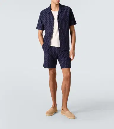 Frescobol Carioca Roberto cotton-blend terry cuban shirt | Thumbnail 4 Frescobol Carioca Roberto cotton-blend terry cuban shirt | Thumbnail 4