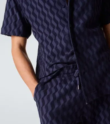 Frescobol Carioca Roberto cotton-blend terry cuban shirt | Thumbnail 6 Frescobol Carioca Roberto cotton-blend terry cuban shirt | Thumbnail 6