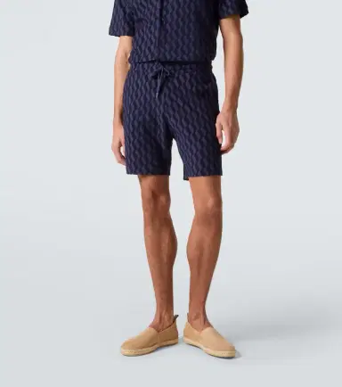 Frescobol Carioca Augusto cotton-blend terry shorts | Thumbnail 2