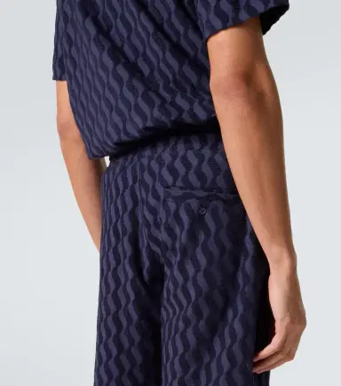 Frescobol Carioca Augusto cotton-blend terry shorts | Thumbnail 4