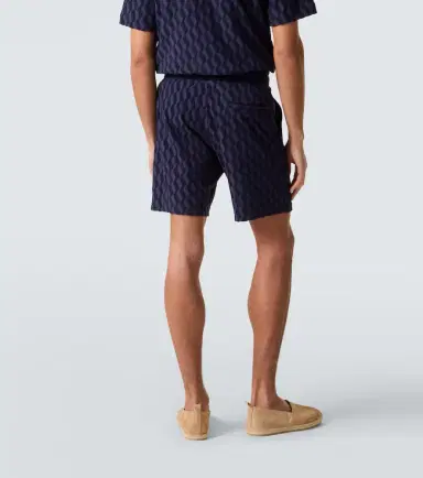 Frescobol Carioca Augusto cotton-blend terry shorts | Thumbnail 5