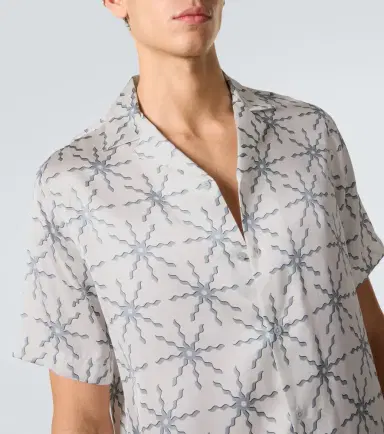 Frescobol Carioca Roberto silk shirt | Thumbnail 5