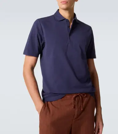 Frescobol Carioca Luca cotton piqué polo shirt | Thumbnail 3 Frescobol Carioca Luca cotton piqué polo shirt | Thumbnail 3