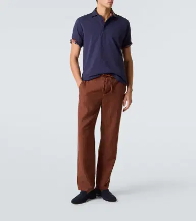 Frescobol Carioca Luca cotton piqué polo shirt | Thumbnail 5 Frescobol Carioca Luca cotton piqué polo shirt | Thumbnail 5