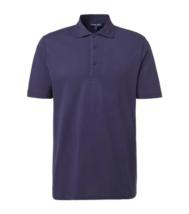 Luca cotton piqué polo shirt