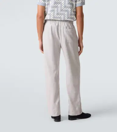 Frescobol Carioca Luan linen and cotton-blend straight pants | Thumbnail 2 Frescobol Carioca Luan linen and cotton-blend straight pants | Thumbnail 2