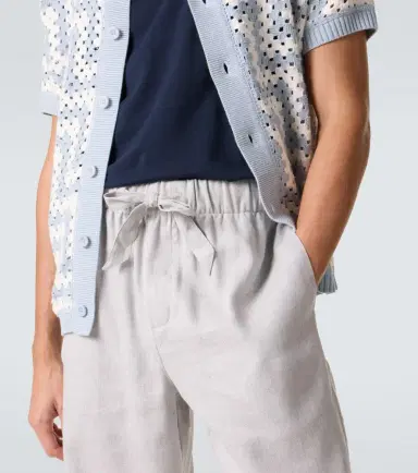 Frescobol Carioca Luan linen and cotton-blend straight pants | Thumbnail 3 Frescobol Carioca Luan linen and cotton-blend straight pants | Thumbnail 3