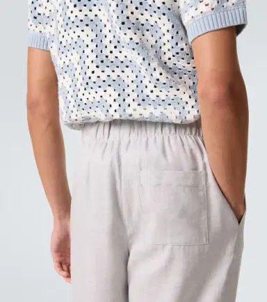 Frescobol Carioca Luan linen and cotton-blend straight pants | Thumbnail 4 Frescobol Carioca Luan linen and cotton-blend straight pants | Thumbnail 4