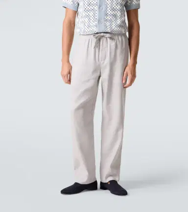 Frescobol Carioca Luan linen and cotton-blend straight pants | Thumbnail 5 Frescobol Carioca Luan linen and cotton-blend straight pants | Thumbnail 5