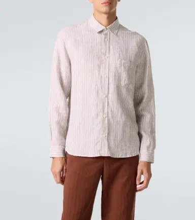 Frescobol Carioca Telles striped linen shirt | Thumbnail 4 Frescobol Carioca Telles striped linen shirt | Thumbnail 4
