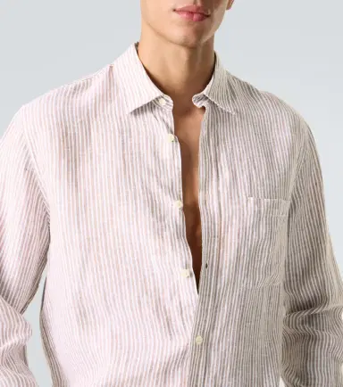 Frescobol Carioca Telles striped linen shirt | Thumbnail 5 Frescobol Carioca Telles striped linen shirt | Thumbnail 5