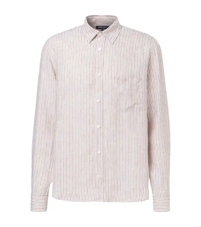 Telles striped linen shirt
