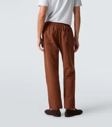 Frescobol Carioca Mendes herringbone straight pants | Thumbnail 5