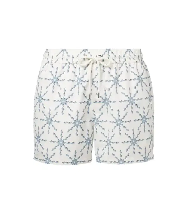 Frescobol Carioca Rio printed swim trunks