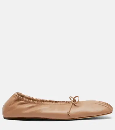 Magda Butrym Leather ballet flats | Thumbnail 2