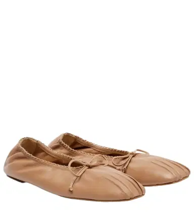 Magda Butrym Leather ballet flats | Thumbnail 1