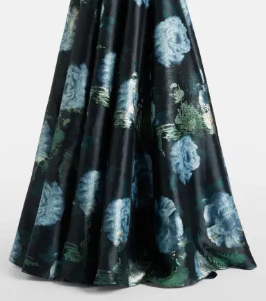 Markarian Laila floral brocade bustier gown | Thumbnail 3 Markarian Laila floral brocade bustier gown | Thumbnail 3