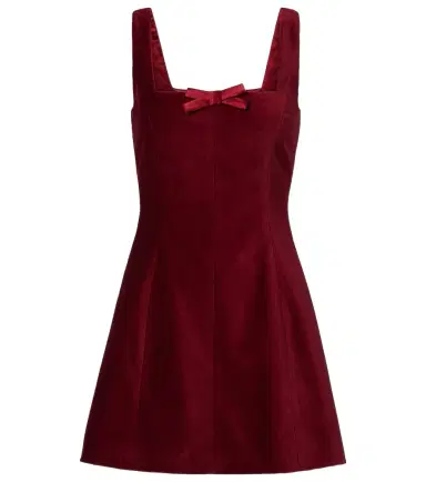 Markarian Brooke cotton velvet minidress | Thumbnail 1