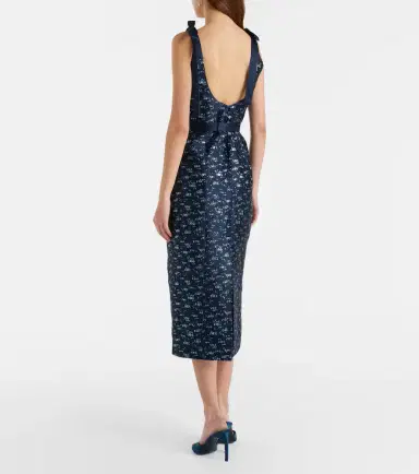 Markarian Acacia floral brocade corset dress | Thumbnail 4