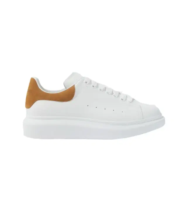 Oversized leather sneakers