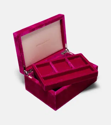 Sophie Bille Brahe Trésor Grande velvet jewelry box | Thumbnail 6