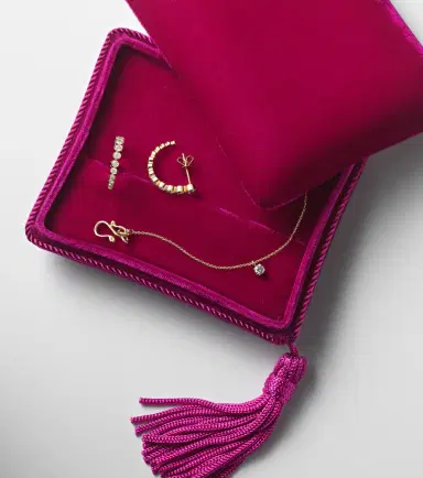 Sophie Bille Brahe Velvet jewelry box | Thumbnail 3