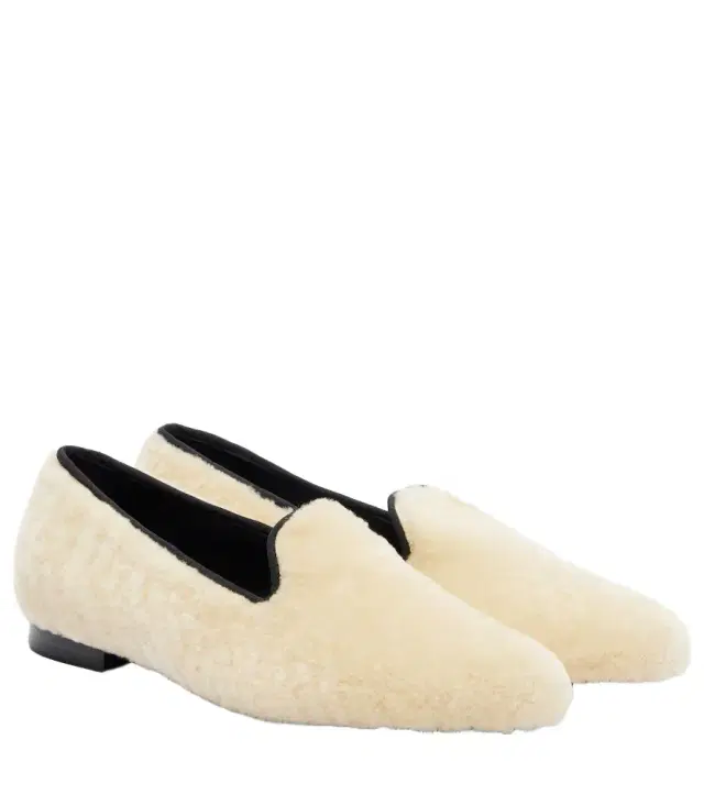 Shearling loafers