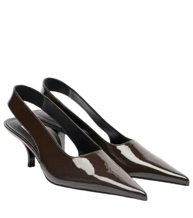 TOTEME Patent leather slingback pumps | Thumbnail 1 TOTEME Patent leather slingback pumps | Thumbnail 1