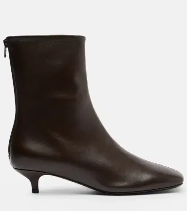 TOTEME Leather ankle boots | Thumbnail 3