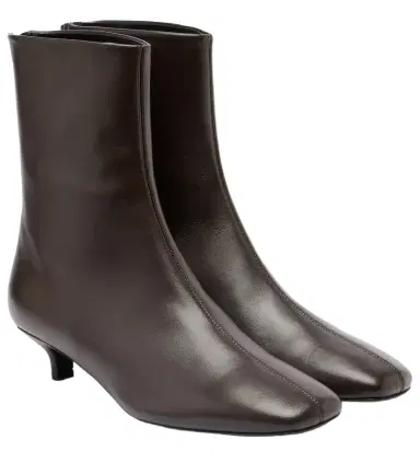 TOTEME Leather ankle boots | Thumbnail 1