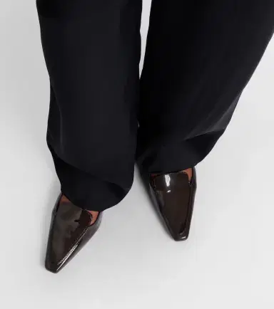 TOTEME Patent leather loafer pumps | Thumbnail 5