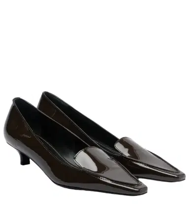TOTEME Patent leather loafer pumps | Thumbnail 1